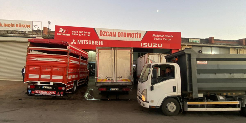 Özcan Otomotiv - Tuzla kamyon ve hafif ticari araç servisi.,iletişim